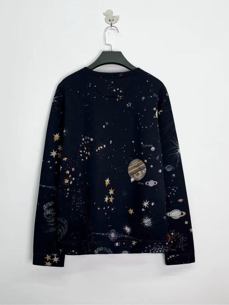 Valentino Valentino Galaxy Print Cotton Sweatshirt Size US L / EU 52-54 / 3 - 2 Thumbnail