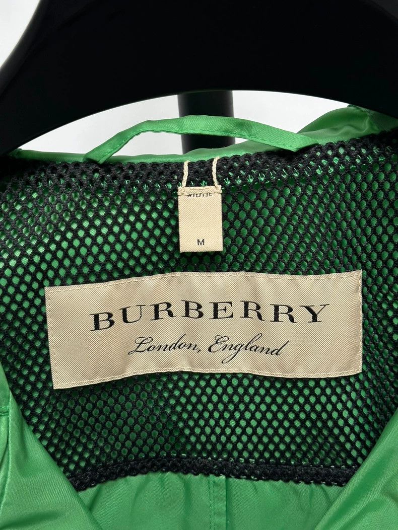 Burberry BurBerry Black Green Windbreaker Jacket Size US M / EU 48-50 / 2 - 5 Thumbnail