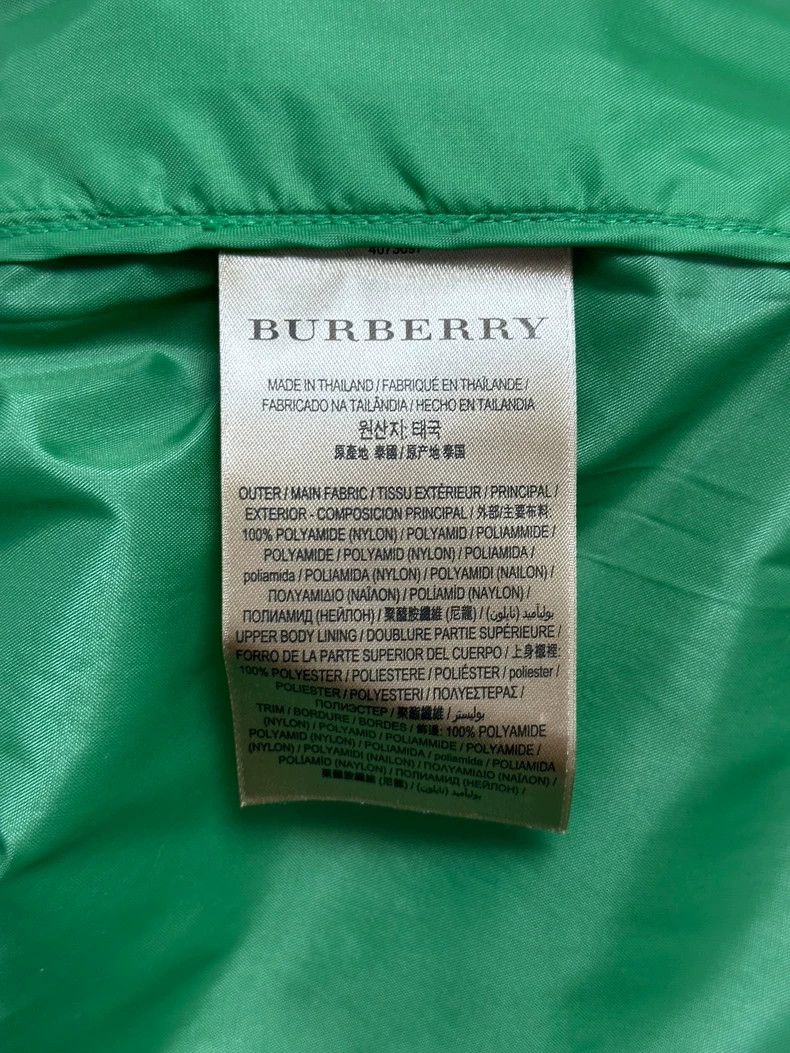 Burberry BurBerry Black Green Windbreaker Jacket Size US M / EU 48-50 / 2 - 6 Thumbnail