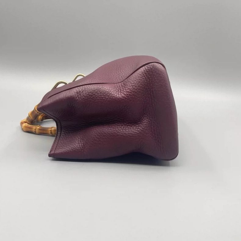 Gucci Gucci Bamboo Handle Leather Crossbody Bag Size ONE SIZE - 4 Thumbnail