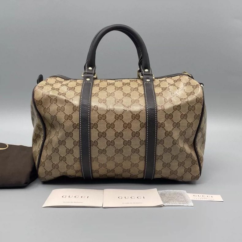 Gucci Gucci Vintage Crystal Boston Handbag Size ONE SIZE - 2 Thumbnail