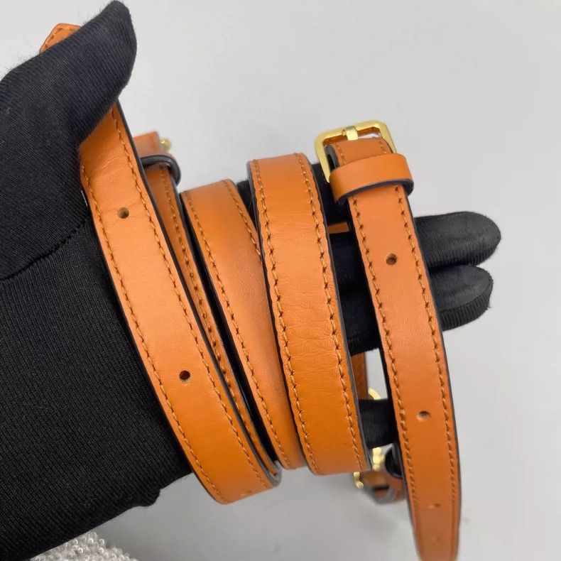 MCM MCM Classic Cognac Saddle Crossbody Bag Size ONE SIZE - 7 Thumbnail