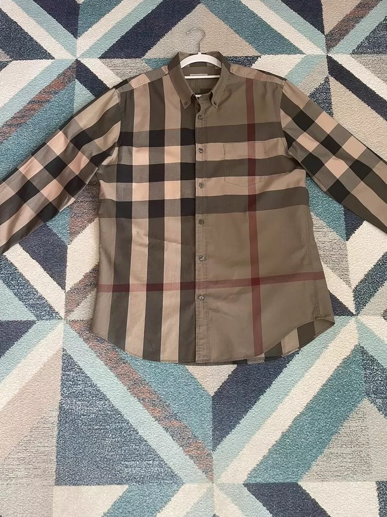Burberry Burberry Men's Casual Long Sleeve Shirt Size US XL / EU 56 / 4 - 2 Thumbnail