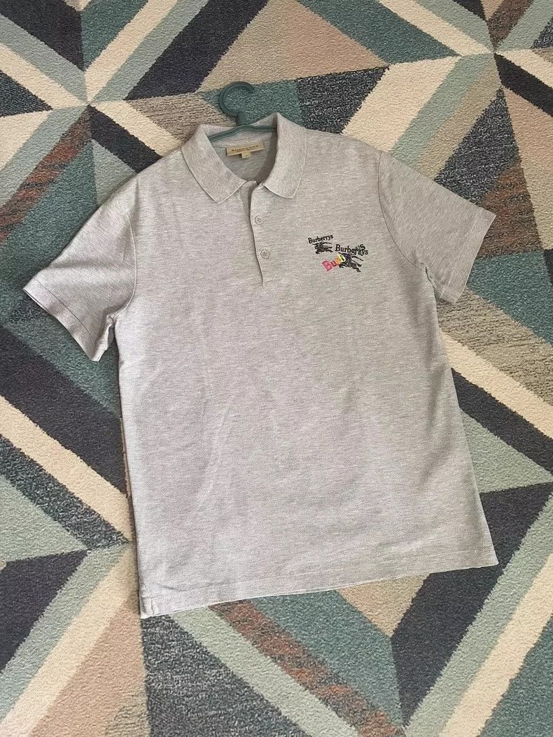 Burberry Burberry Men's Short Sleeve Polo Shirt Size US M / EU 48-50 / 2 - 2 Thumbnail