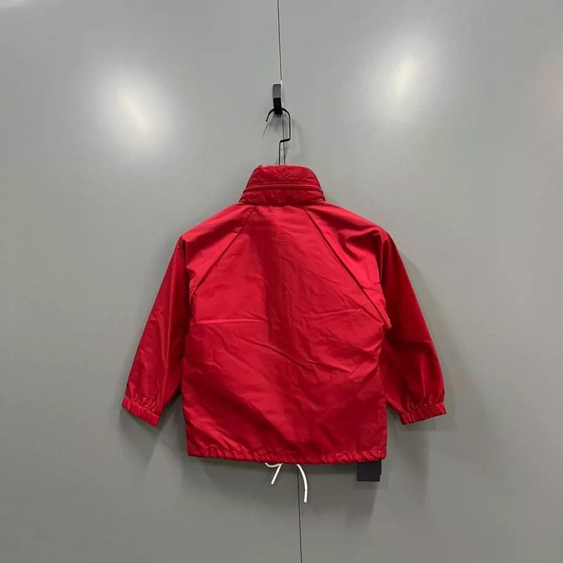 Prada PRADA Red Logo Print Jacket Size 36 Size US S / EU 44-46 / 1 - 2 Thumbnail