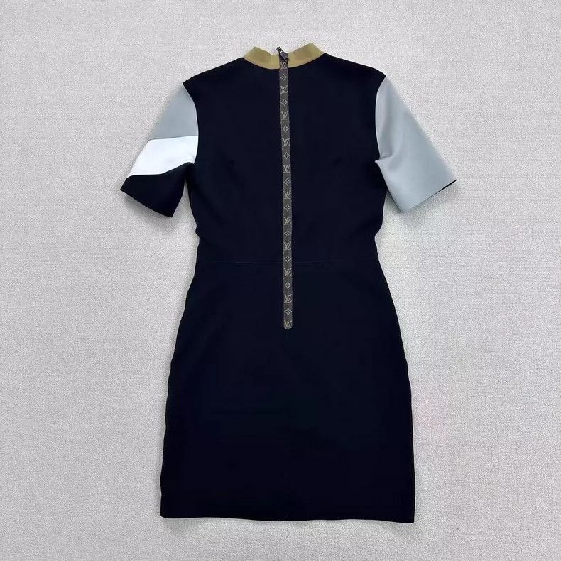 Louis Vuitton Louis Vuitton Color Block Dress Size 38 Size US 38 / EU 54 - 2 Thumbnail