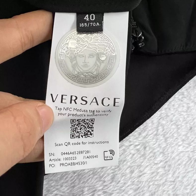 Versace Versace Metal Figure Belt Mini Skirt Size US 40 / EU 56 - 4 Thumbnail
