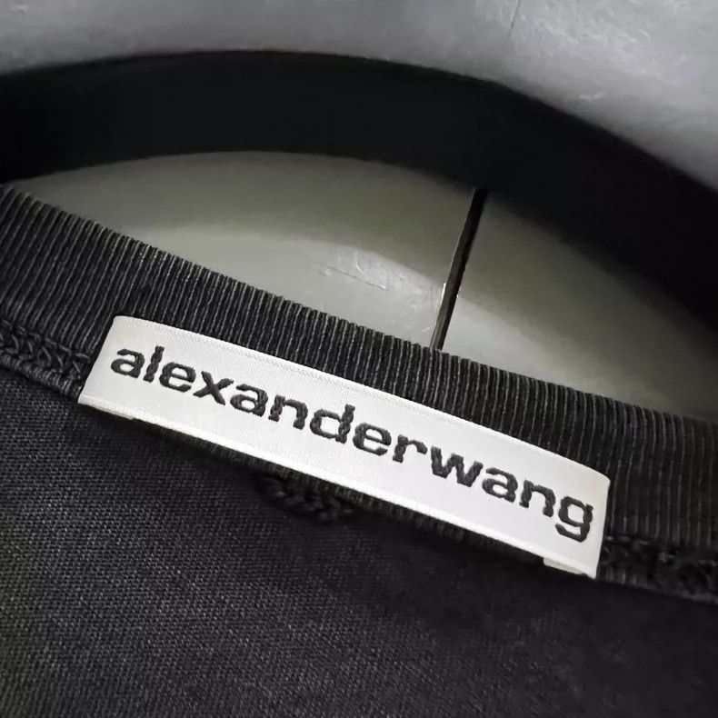 Alexander Wang alexander wang logo print short sleeve top Size US S / EU 44-46 / 1 - 3 Thumbnail