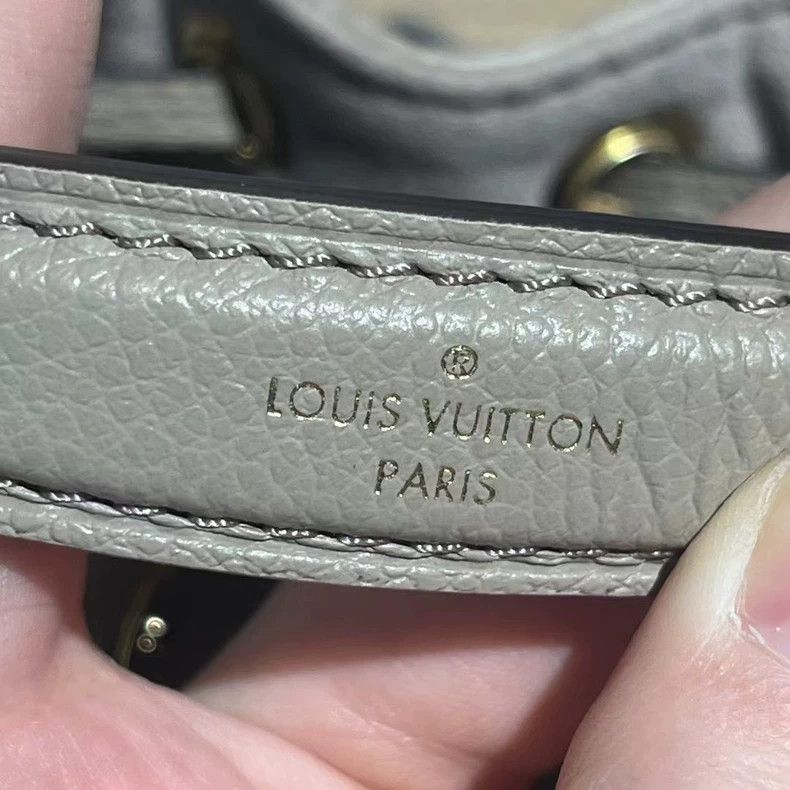 Louis Vuitton Louis Vuitton Elephant Gray Bucket Bag Size ONE SIZE - 6 Thumbnail