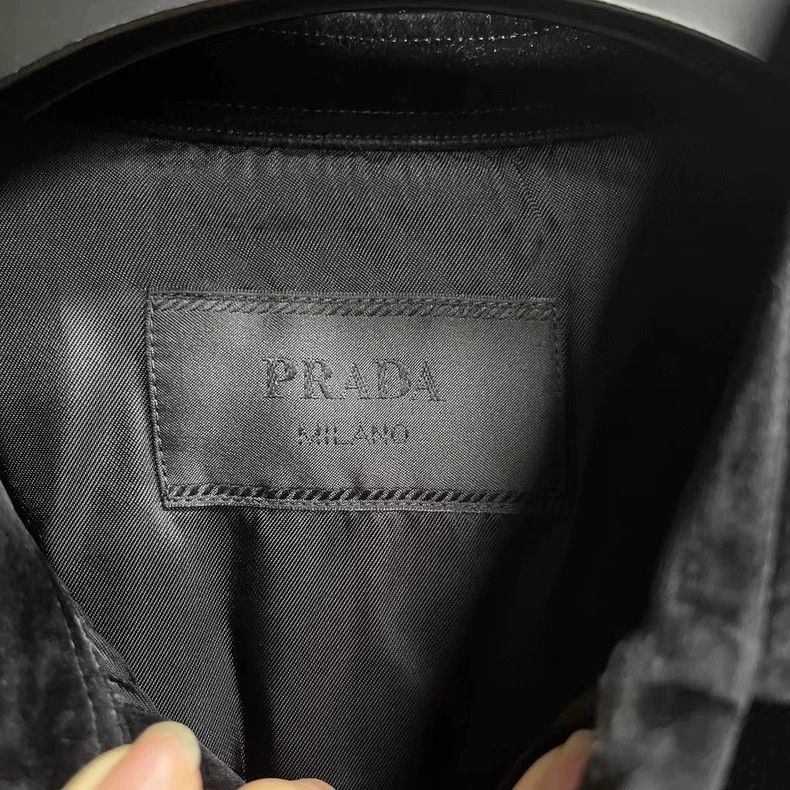 Prada Prada Black Long Sleeve Sun Protection Shirt Size US M / EU 48-50 / 2 - 3 Thumbnail