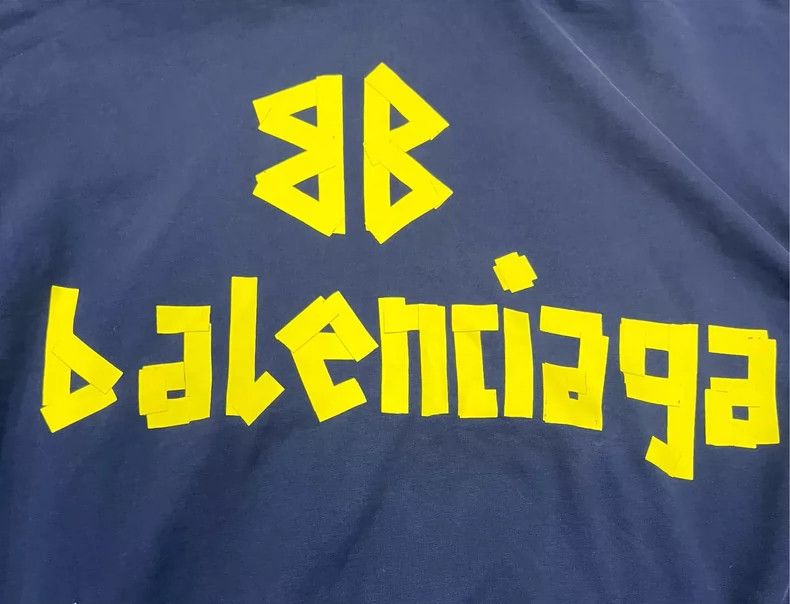 Balenciaga Tape Hoodie Size M