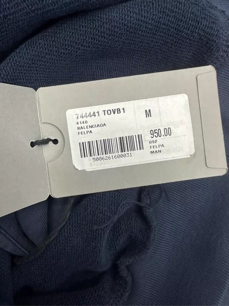 Balenciaga Tape Hoodie Size M