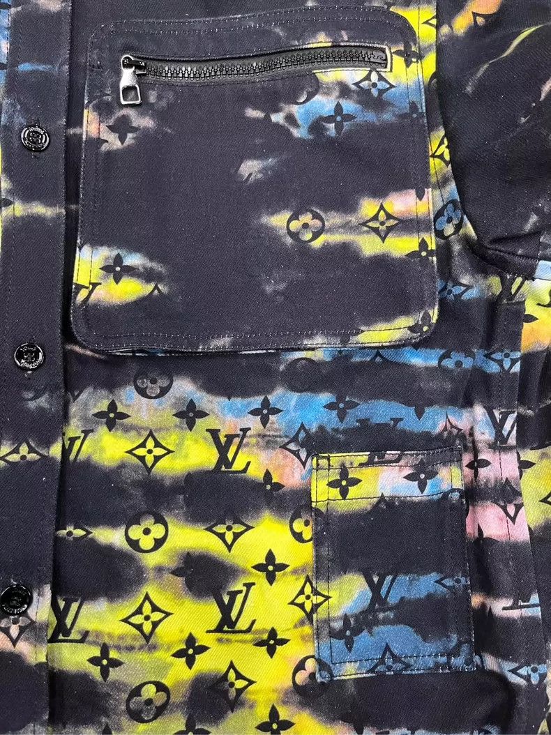Louis Vuitton Louis Vuitton Colorful Long Sleeve Denim Jacket Size US M / EU 48-50 / 2 - 3 Thumbnail