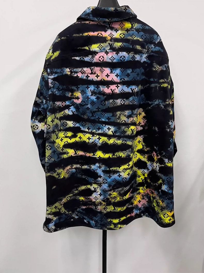 Louis Vuitton Louis Vuitton Colorful Long Sleeve Denim Jacket Size US M / EU 48-50 / 2 - 2 Thumbnail