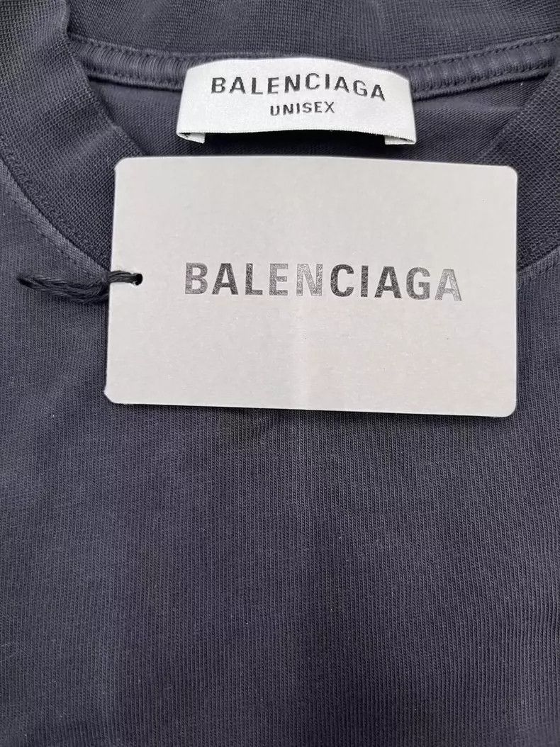 Balenciaga Balenciaga Embroidered Logo Short Sleeve T-Shirt Size US XS / EU 42 / 0 - 4 Thumbnail