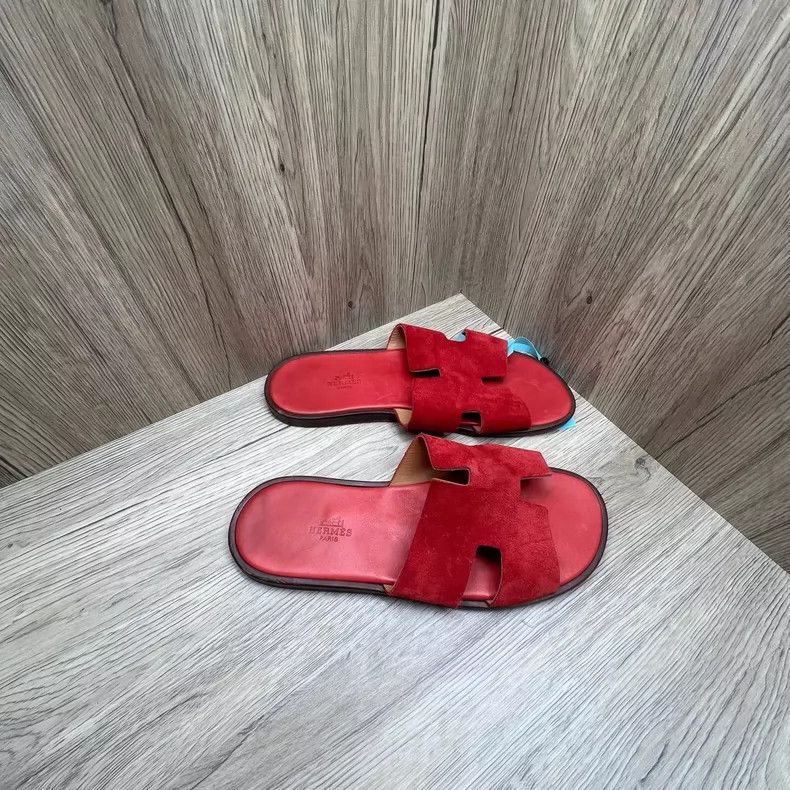 Hermes Hermes Red Sandals Size 42 Size US 9 / EU 42 - 2 Thumbnail