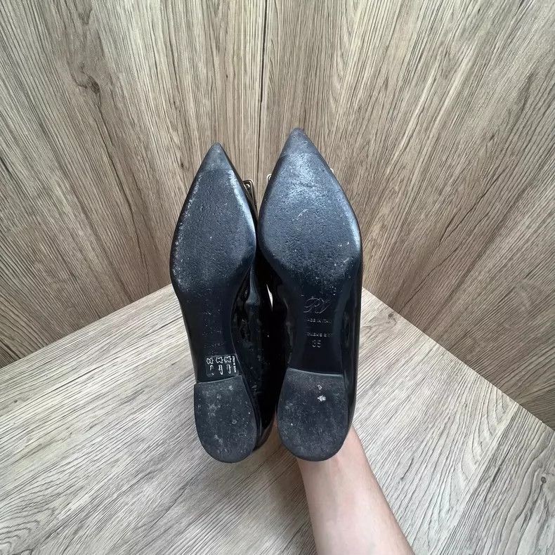 Roger Vivier Roger Vivier Flat Shoes with Buckle Detail Size US 5 / EU 37 - 4 Thumbnail