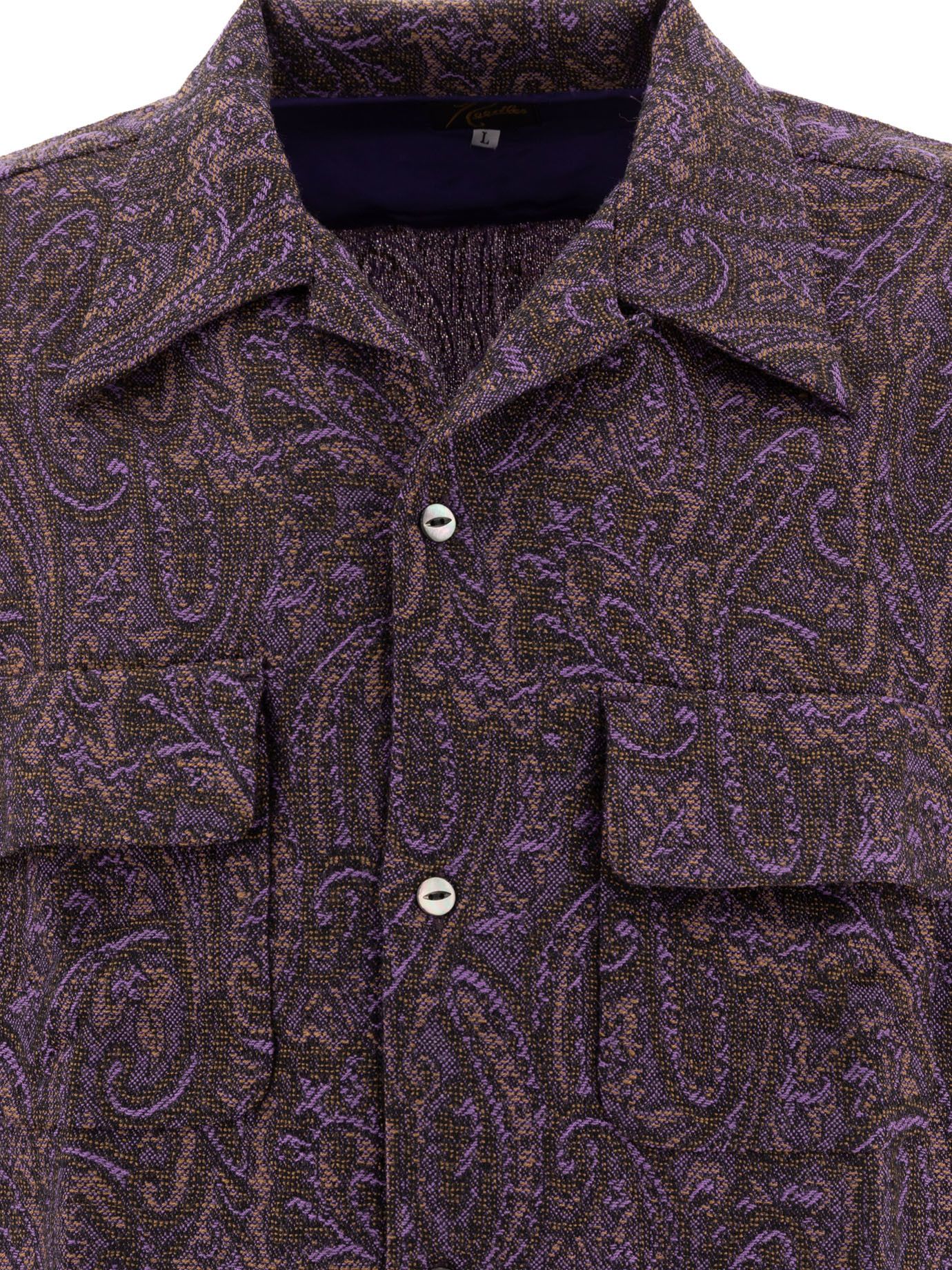 Needles Paisley Wool Shirt Size US M / EU 48-50 / 2 - 3 Thumbnail