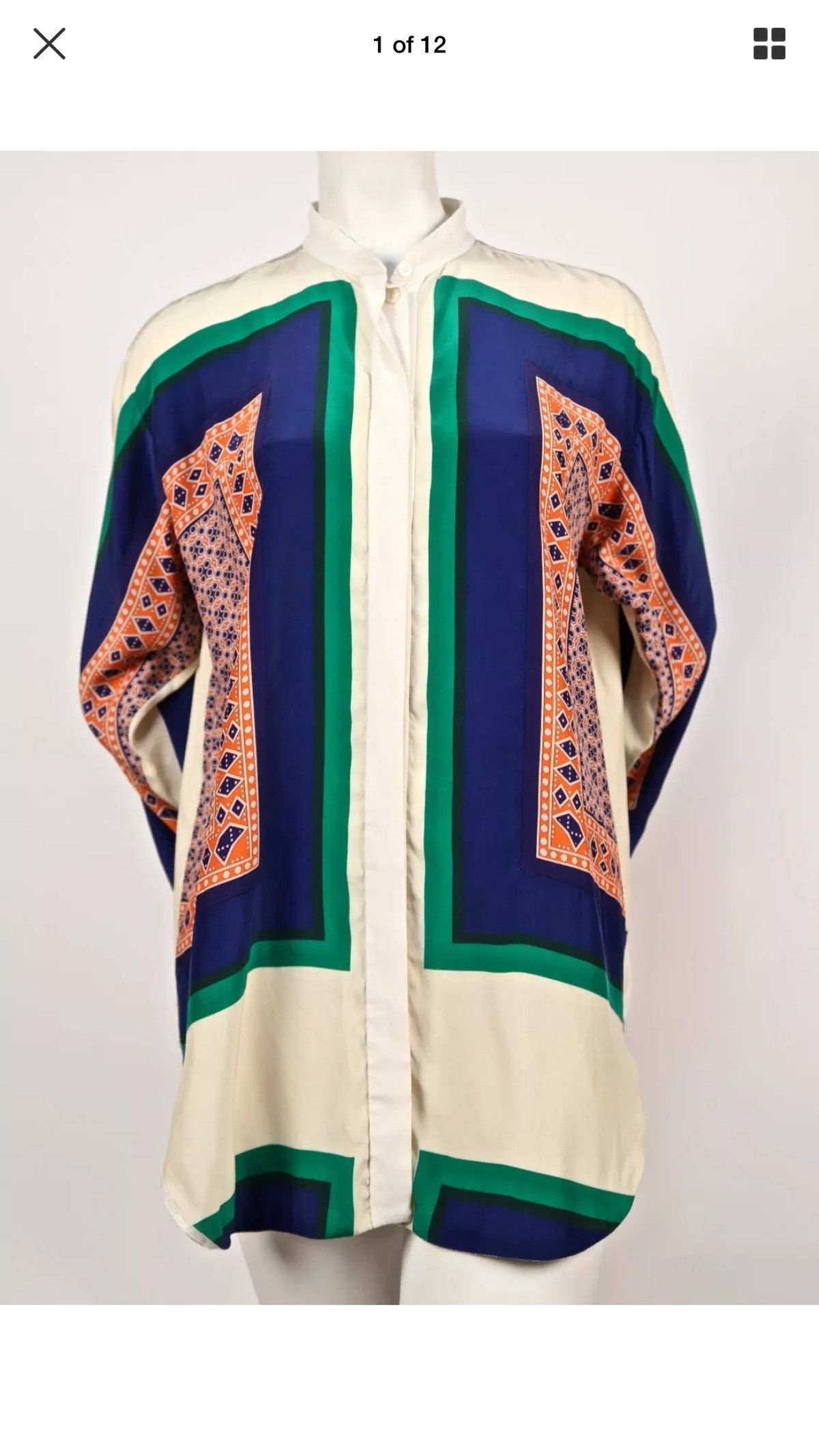 Celine Celine Iconic RARE Kanye West Blouse | Grailed