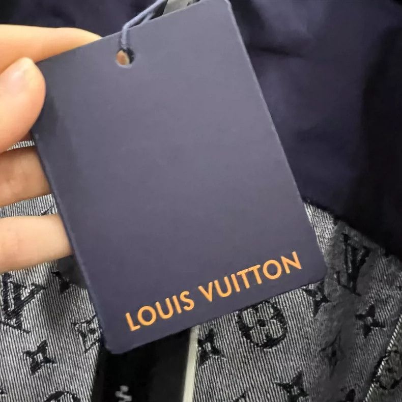Louis Vuitton Louis Vuitton Logo Denim Jacket Size US L / EU 52-54 / 3 - 5 Thumbnail