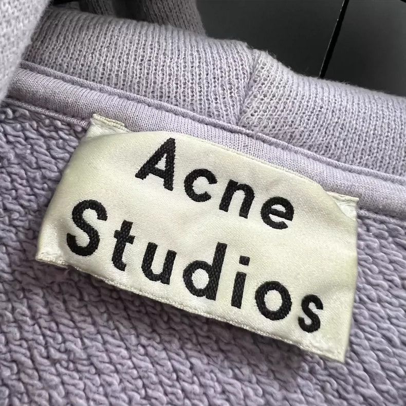 Acne Studios Acne Studios Lilac Hooded Sweatshirt Size S Size US S / EU 44-46 / 1 - 4 Thumbnail