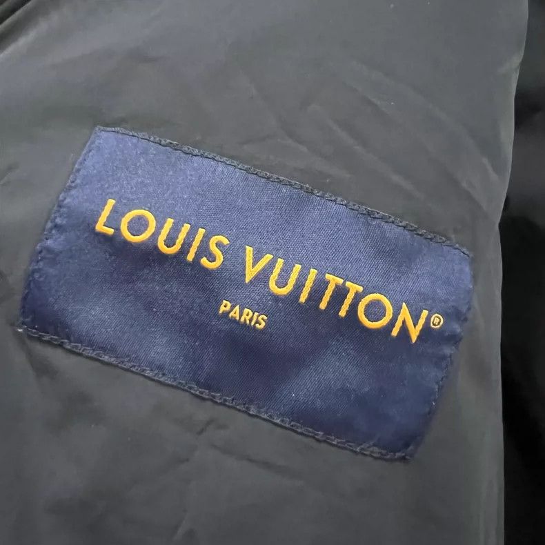 Louis Vuitton Louis Vuitton Dark Blue Quilted Jacket Size US L / EU 52-54 / 3 - 3 Thumbnail