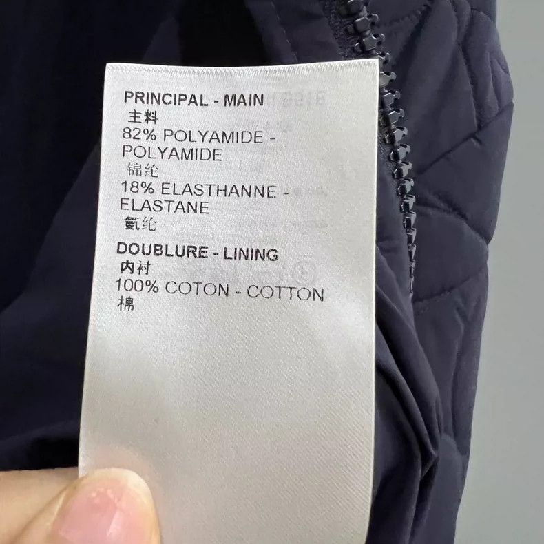 Louis Vuitton Louis Vuitton Dark Blue Quilted Jacket Size US L / EU 52-54 / 3 - 6 Thumbnail