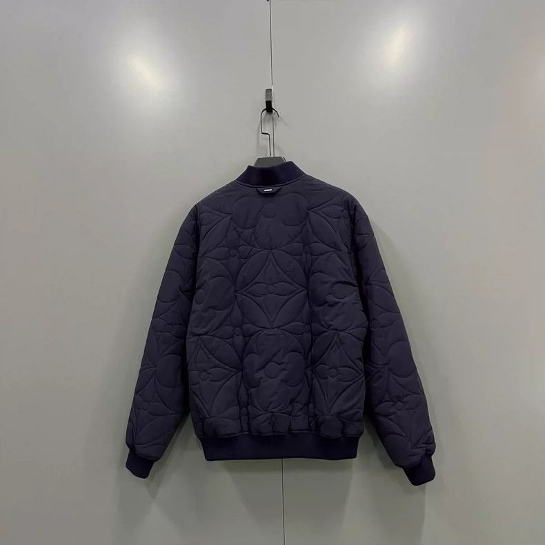 Louis Vuitton Louis Vuitton Dark Blue Quilted Jacket Size US L / EU 52-54 / 3 - 2 Thumbnail