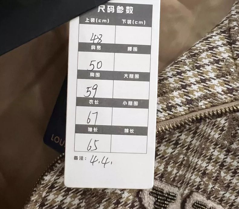 Louis Vuitton Louis Vuitton SS25 Pearl Button Check Jacket Size US L / EU 52-54 / 3 - 6 Thumbnail