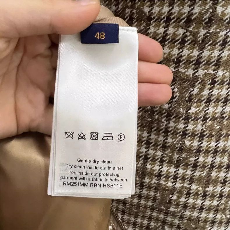 Louis Vuitton Louis Vuitton SS25 Pearl Button Check Jacket Size US L / EU 52-54 / 3 - 7 Thumbnail