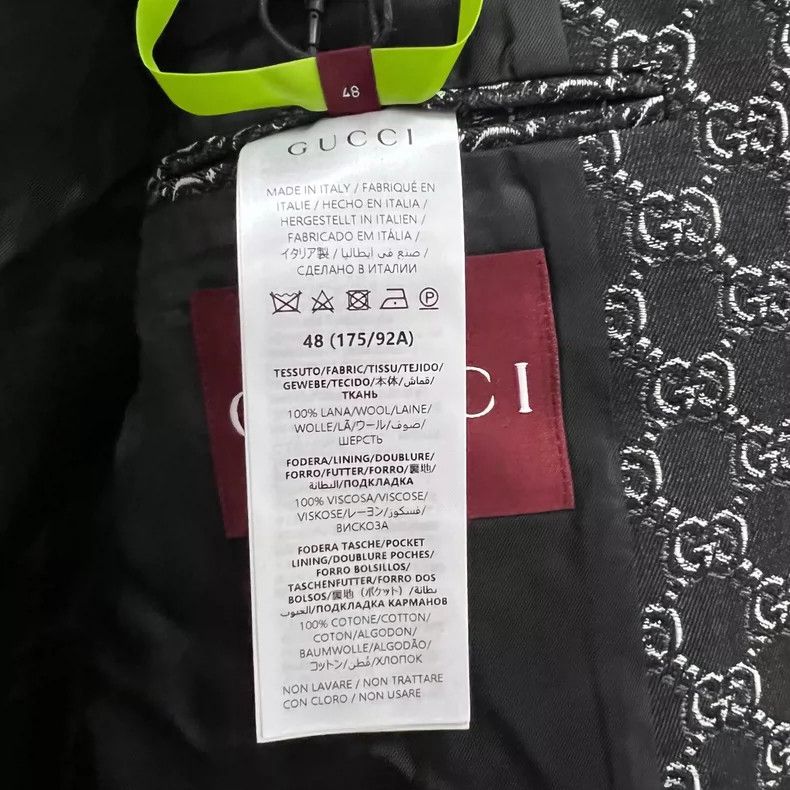 Gucci GUCCI Full Print GG Blazer Size 48 Size US M / EU 48-50 / 2 - 3 Thumbnail