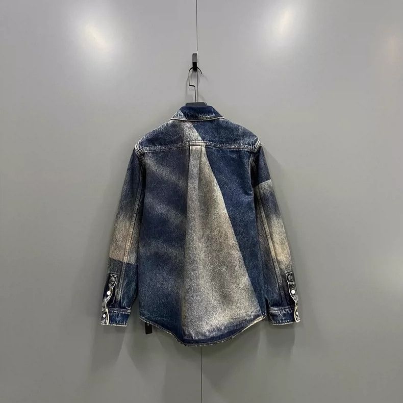 Louis Vuitton Louis Vuitton SS25 Men’s Denim Logo Shirt Size US S / EU 44-46 / 1 - 2 Thumbnail