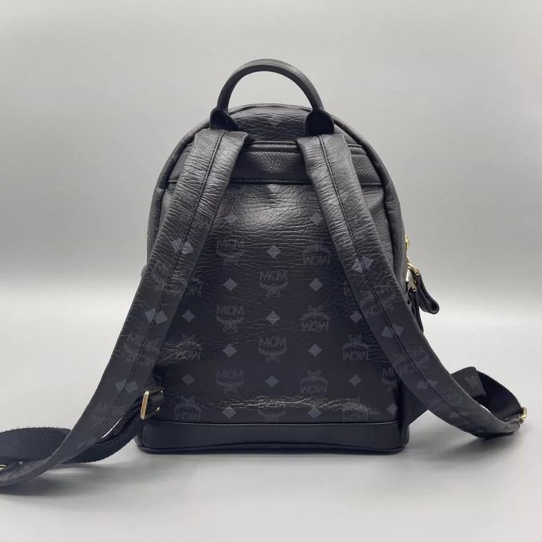 MCM MCM 97-98 Studded Print Backpack Size ONE SIZE - 2 Thumbnail
