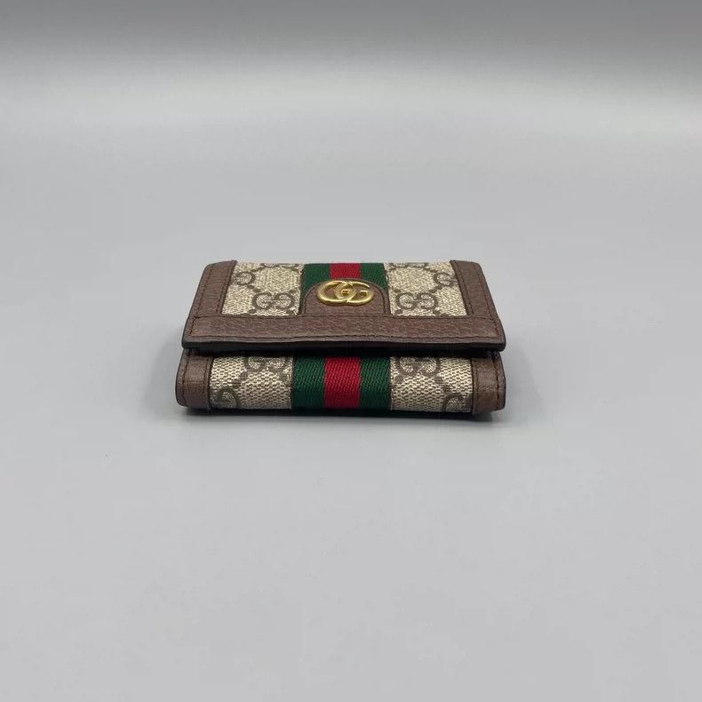 Gucci Gucci Ophidia Short Wallet with GG Monogram Size ONE SIZE - 3 Thumbnail