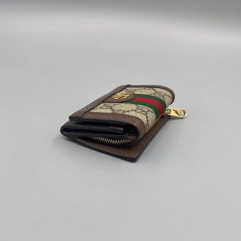 Gucci Gucci Ophidia Short Wallet with GG Monogram Size ONE SIZE - 5 Thumbnail