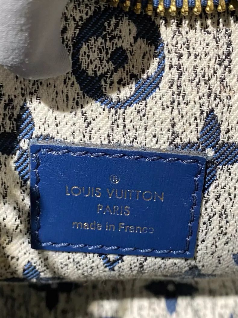 Louis Vuitton Louis Vuitton Denim Moon Bag Handbag Size ONE SIZE - 7 Thumbnail
