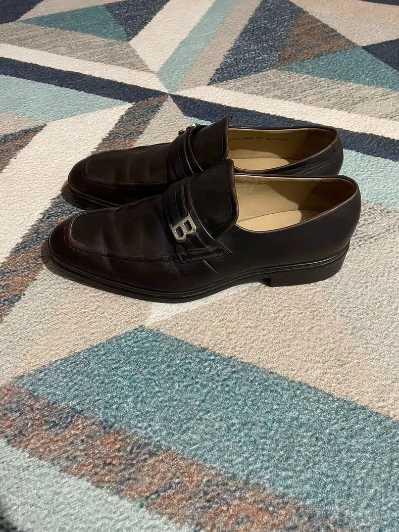 Bally BALLY Men's Business Leather Shoes Size 42 Size US 9 / EU 42 - 2 Thumbnail