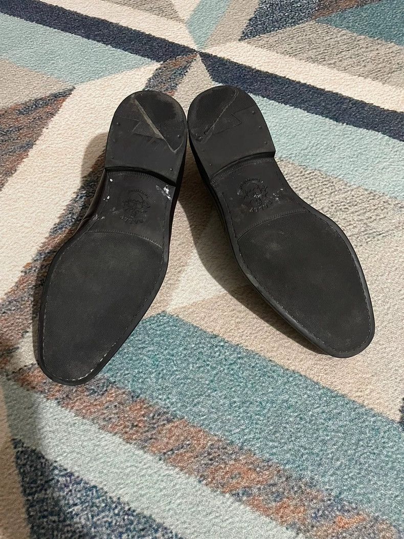 Bally BALLY Men's Business Leather Shoes Size 42 Size US 9 / EU 42 - 7 Thumbnail