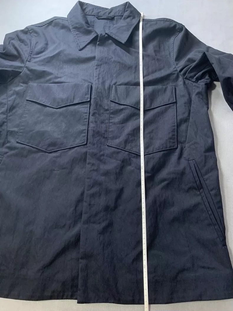 Acne Studios Acne Studios Dark Blue Button-Up Shirt Size US L / EU 52-54 / 3 - 8 Thumbnail