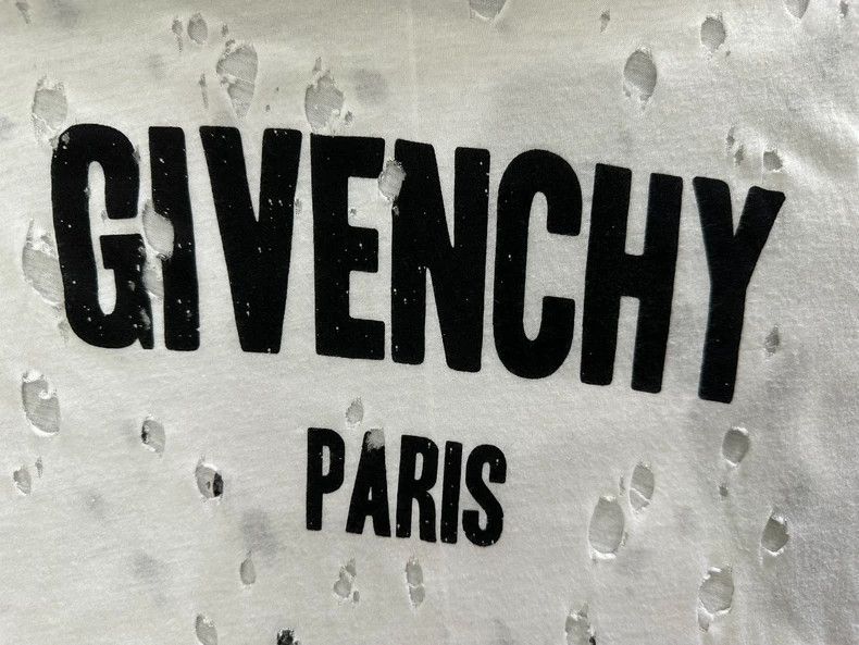 Givenchy Givenchy Distressed Short Sleeve T-Shirt Size US XS / EU 42 / 0 - 4 Thumbnail