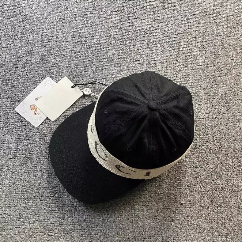 Gucci GUCCI Logo Duckbill Cap in Black Size ONE SIZE - 2 Thumbnail