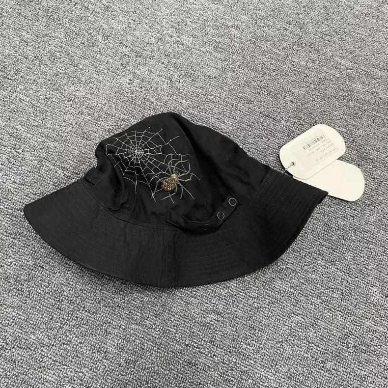 Japanese Brand NEXUSVII Embroidered Floral Fisherman Hat Size ONE SIZE - 2 Thumbnail