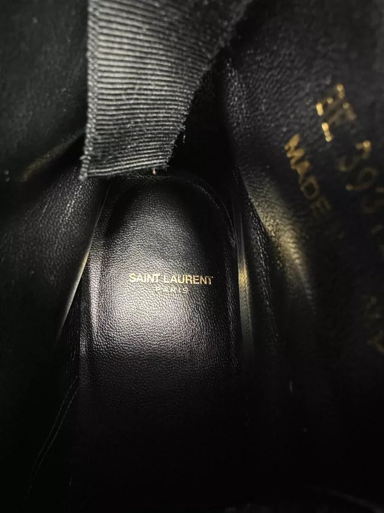 Yves Saint Laurent Saint Laurent Black Star Studded Short Boots Size US 8.5 / EU 41-42 - 7 Thumbnail