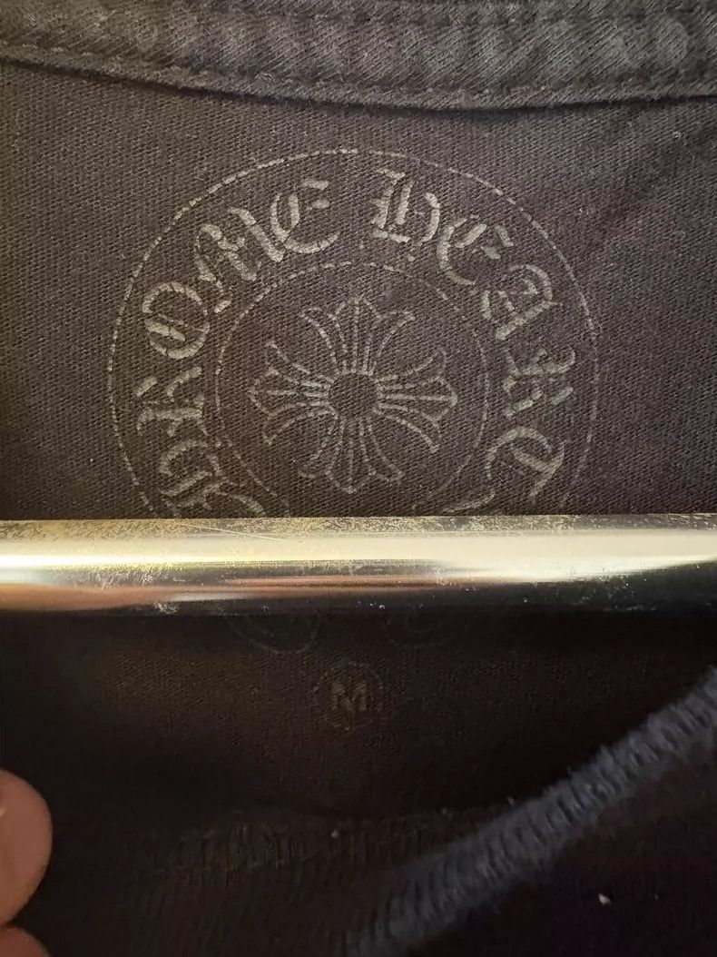 Chrome Hearts Chrome Hearts Black Short Sleeve T-Shirt Size US M / EU 48-50 / 2 - 4 Thumbnail