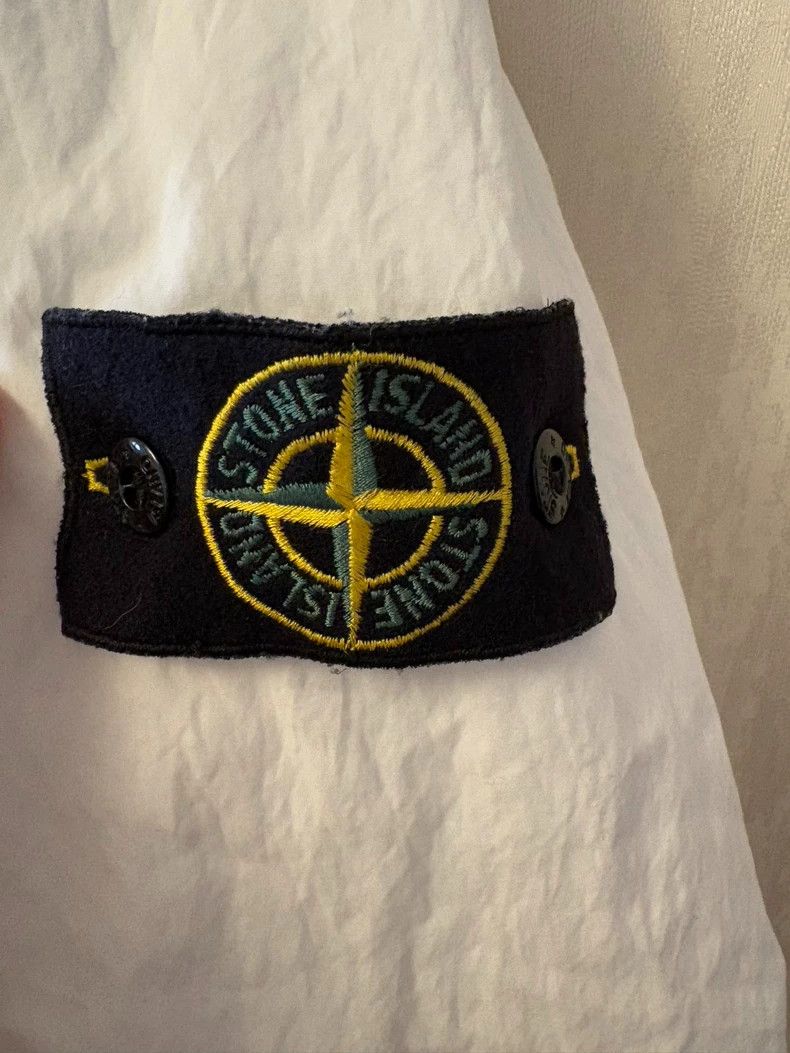 Stone Island Stone Island White Cotton Jacket Size XL Size US XL / EU 56 / 4 - 8 Thumbnail