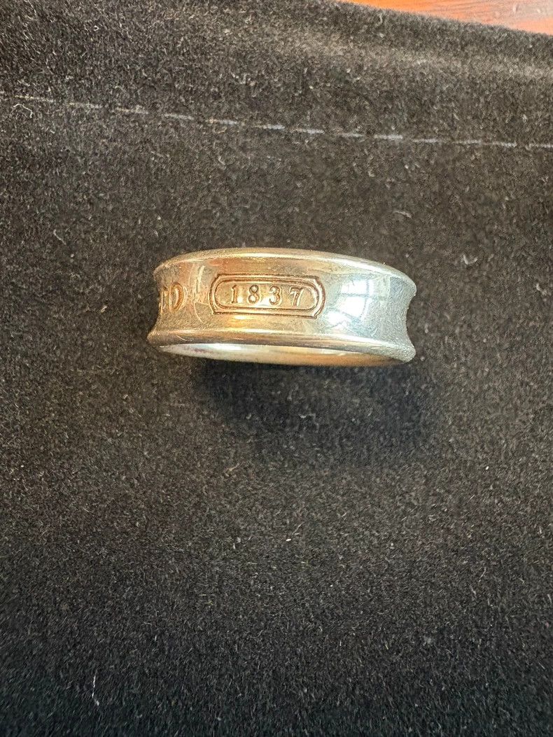 Tiffany & Co. Tiffany & Co. 1837 Silver Logo Ring Size ONE SIZE - 2 Thumbnail