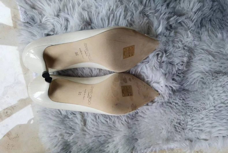 Jimmy Choo Jimmy Choo High Heels with Mesh Details Size US 6 / EU 39 - 4 Thumbnail