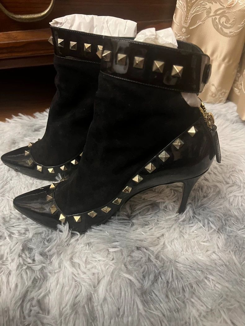 Valentino Valentino Studded Ankle Boots High Heel Size US 6.5 / EU 39-40 - 4 Thumbnail