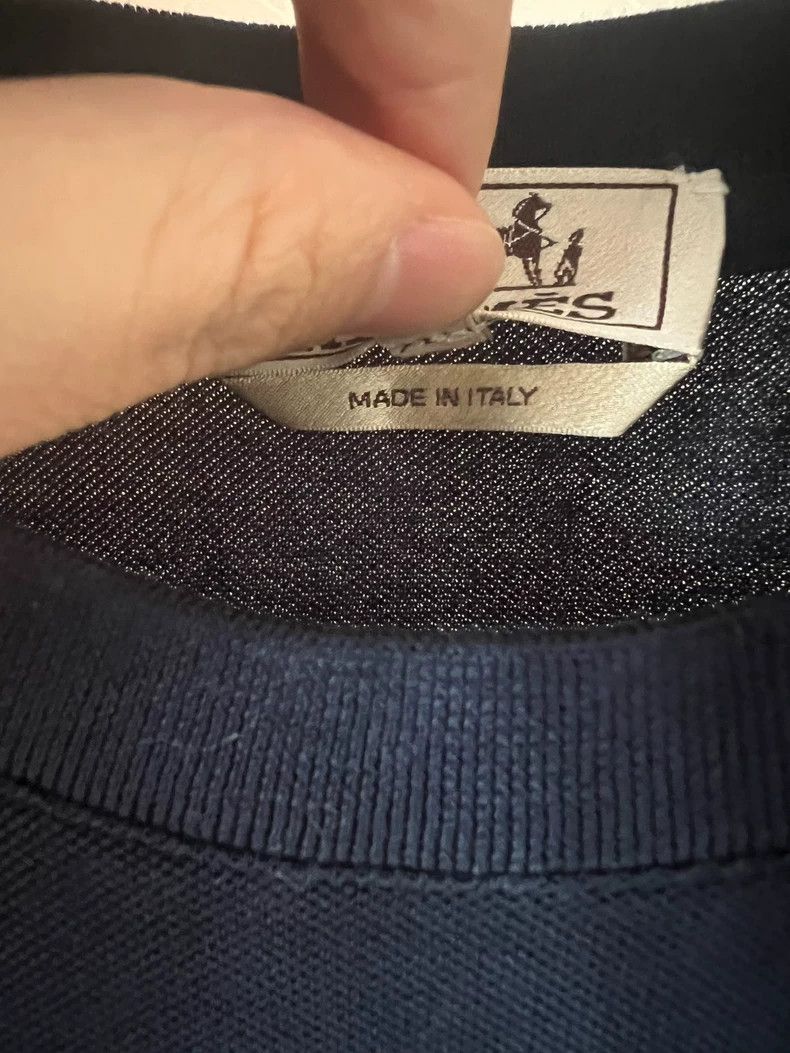 Hermes Hermes Short Sleeve Pocket Tee in Deep Blue Size US M / EU 48-50 / 2 - 5 Thumbnail