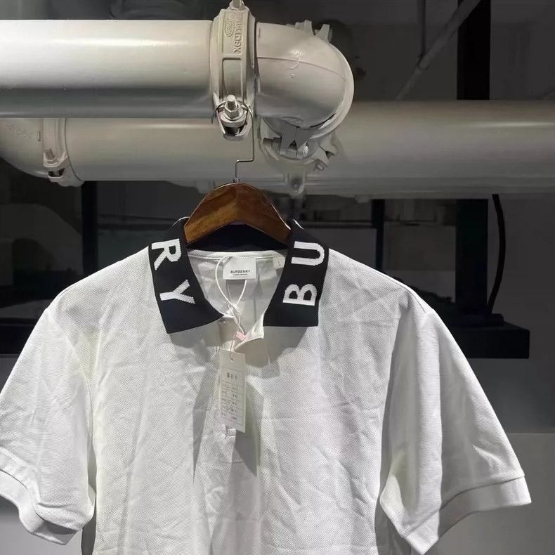 Burberry Burberry Short Sleeve Shirt with Logo Collar Size US L / EU 52-54 / 3 - 2 Thumbnail